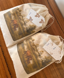 Teddy Bear Picnic // Fitted Cot Sheet