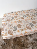 Australian Animals - Fitted Cot Sheet