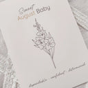 SWEET BABY BIRTH MONTH PRINTS