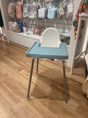Ikea Highchair Placemat | Duck Egg Blue