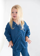 Sapphire Blue Pyjama Set