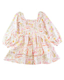 Mermaid Beach Shirred Dress