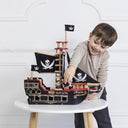 Wooden Barborossa Pirate Ship