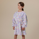 Leah Long Sleeve Dress Flora-Goldie+Ace-1Y- Tiny Trader - Gold Coast Baby Shop