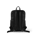 Multitasker Nappy Backpack - Black Vegan Leather-OiOi- Tiny Trader - Gold Coast Baby Shop