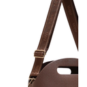 Nim Shoulder Strap-Nim The Label-Cocoa Mono + Silver- Tiny Trader - Gold Coast Baby Shop