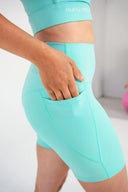 V-Bum Shorts - Teal