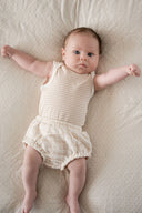 Organic Double Knit Baby Blanket - Dotted