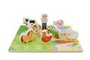 Aussie Farm Animals Wooden Chunky Puzzle