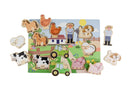 Aussie Farm Animals Wooden Chunky Puzzle