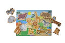 Zoo Animals Wooden Chunky Puzzle