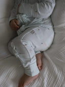 Bamboo/Organic Cotton Growsuit - Bluebells