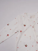 Bamboo/Organic Cotton Growsuit - Christmas Woodland