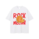 Rock Melons Oversize T-Shirt | White-MAKU THE LABEL-S- Tiny Trader - Gold Coast Baby Shop