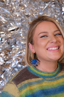 Roller Derby Ruby Earrings // Select Colour-Emeldo-blues- Tiny Trader - Gold Coast Baby Shop