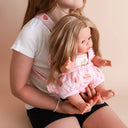 Tiny Harlow Baby Doll Wearer – Strawberry picnic-Tiny Harlow- Tiny Trader - Gold Coast Baby Shop