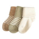 Organic Stripe Baby Socks (3-Pack)