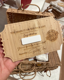 “Nice List” Wooden Certificate from Santa