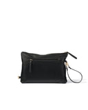 Nappy Changing Pouch - Black Vegan Leather