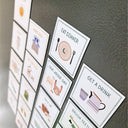 Magnetic Routine Cards – Visual Schedule for Kids