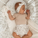 Bamboo/Organic Cotton Willow Bodysuit | Soft Mocha