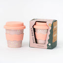 Pink Daisy Babychino Cup 4oz- WITH STRAW