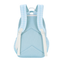 Blue Gingham Campus School Backpack