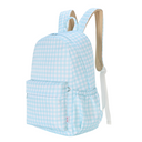 Blue Gingham Junior Kindy/School Backpack