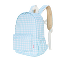 Blue Gingham Mini Daycare/Toddler Backpack