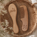 Wooden Baby Brush and Comb Set