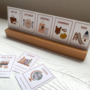 72 Daily Routine Cards & Display Stand - Daily Visual Cues: 72 Cards / Bag / 1x Display Stand (Holds 5 Cards)