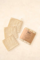 Wash Cloths 3 Pack: Ivory