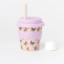 Butterfly Babychino Cup 4oz - WITH STRAW