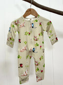 Desert Fox Double Zip Onesie
