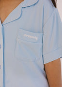 Ocean Blue Pyjama Set