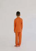 Autumn Orange Pyjama Set