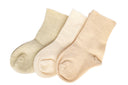 Organic Ribbed Baby Socks (3-Pack)