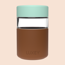 REGULAR - Reusable Glass Coffee Cup 8oz: LILAC