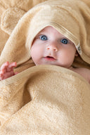 Hooded Towel: Blue Shadow