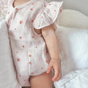 Organic Cotton Fleur Romper | Blossom