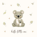 Petite Vous Greeting Card - Hello Little One Koala