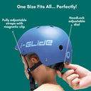 i-Glide Premium Kids Helmet - Blue