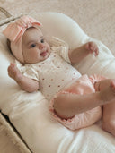 Organic Cotton Ivy Headband - Peach