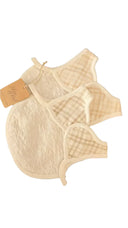 Organic Fitted Baby Bibs (2-Pack)