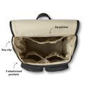 Signature Nappy Backpack | Black Nylon