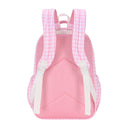 Pink Gingham Campus School Backpack