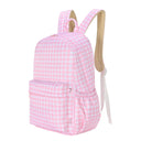 Pink Gingham Junior Kindy/School Backpack