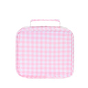 Pink Gingham Mini Insulated Lunch Bag